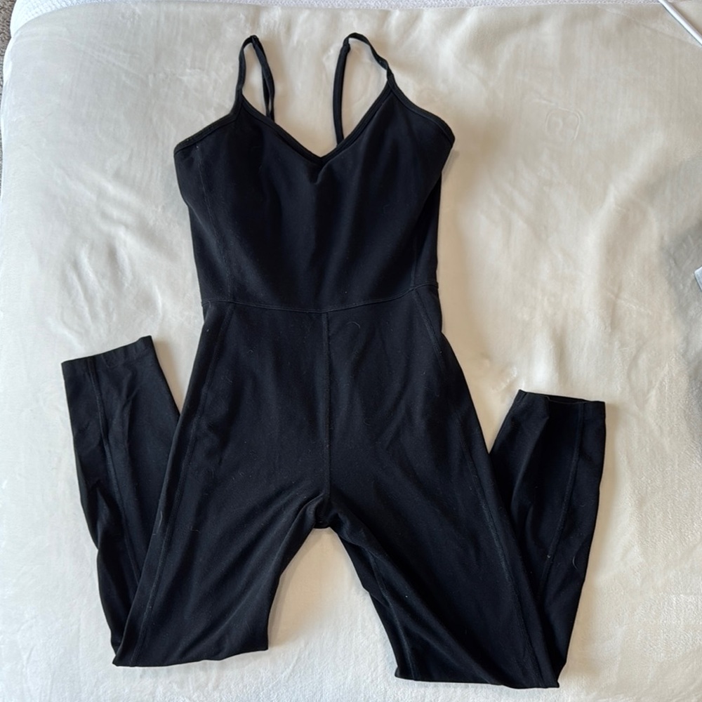 Old Navy Black Jumpsuit with Spaghetti Straps